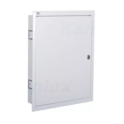 KANLUX 29321 KP-DB-I-MF-318 fém elosztódoboz süllyesztett 230V/400V AC 63A IP30 fehér