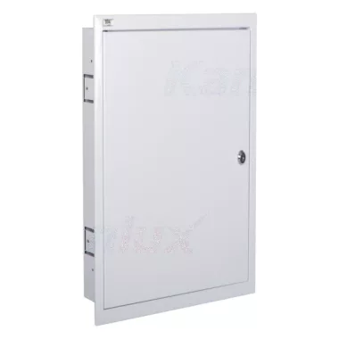 KANLUX 29322 KP-DB-I-MF-418 fém elosztódoboz süllyesztett 230V/400V AC 63A IP30 fehér