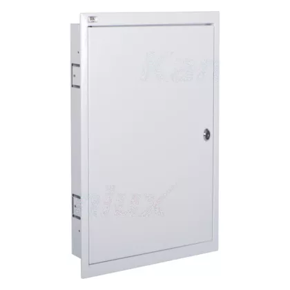 KANLUX 29322 KP-DB-I-MF-418 fém elosztódoboz süllyesztett 230V/400V AC 63A IP30 fehér