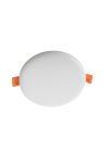 KANLUX 29584 LED panel süllyesztett IP65/20 220V 10W 4000K 830lm fehér kerek beépített LED A++ -> A 126mm