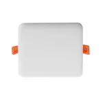   KANLUX 29586 LED panel süllyesztett IP65/20 220V 10W 4000K 830lm fehér szögletes beépített LED A++ -> A 125x125mm
