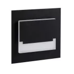   KANLUX 29854 SABIK MINI LED B-NW lépcsővilágító lámpa 12V DC 0.8W 12V DC 14lm 4000K IP20 fekete