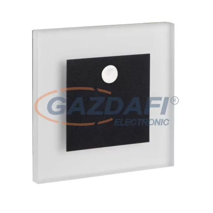KANLUX 29857 lépcsővilágító mozgásérzékelővel 12V 0.8W 3000K 13lm IP20 fekete beépített LED A++ -> A KANLUX 29857 lépcsővilágító mozgásérzékelővel 12V 0.8W 3000K 13lm IP20 fekete beépített LED A++ -> A
