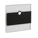   KANLUX 29860 lépcsővilágító mozgásérzékelővel 12V 0.8W 4000K 14lm IP20 fekete beépített LED A++ -> A