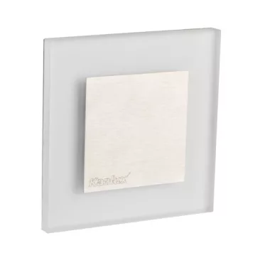 KANLUX 32488 APUS LED NW lépcsővilágító lámpa 12V DC 0.8W 12V DC 14lm 4000K IP20 rozsdamentes acél
