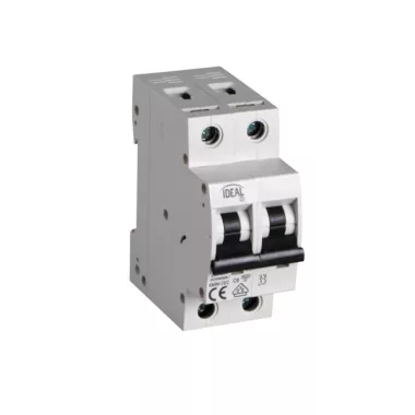 KANLUX 32583 KMB6-C6/2 kismegszakító  230V/400V AC 6A IP20