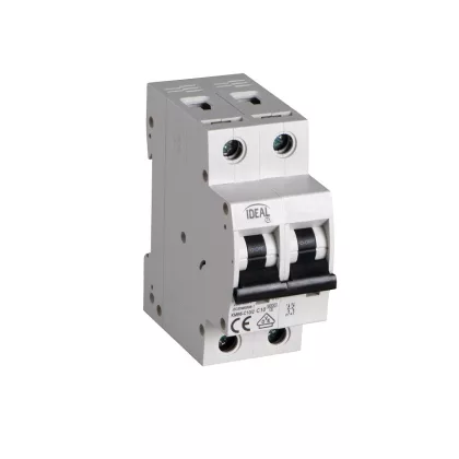   KANLUX 32584 KMB6-C10/2 kismegszakító  230V/400V AC 10A IP20