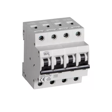 KANLUX 32602 KMB6-C10/4 kismegszakító  400V AC 10A IP20