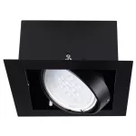   KANLUX 32930 MATEO ES DLP-150-B lámpa GU10  max 25W 220-240V AC GU10 IP20 fekete