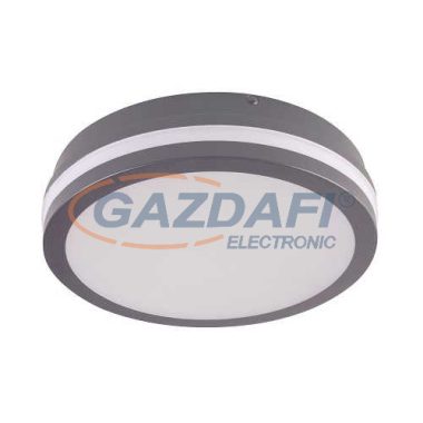 KANLUX 32941 Mennyezeti/fali lámpa 220V 18W 4000K 1550lm IP54 grafit kerek beépített LED A++ -> A