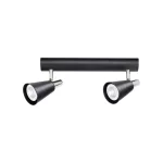   KANLUX 33093 SEMPRA EL-2I B-SR lámpa GU10  2 x max 10W 220-240V AC GU10 IP20 fekete