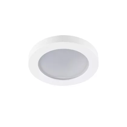   KANLUX 33123 FLINI IP44 DSO-W dek.keret  max 10W 12V AC; 12V DC; 220-240V AC Gx5,3/GU10 IP44.20 fehér