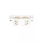   KANLUX 33238 TEAR N ICON-I W egyenes belső csatlakozó 3F fehér IP20