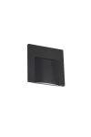 KANLUX 33332 ERINUS LED L B-WW lépcsővilágító lámpa 12V DC 0.8W 12V DC 15lm 3000K IP20 fekete