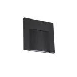  KANLUX 33332 ERINUS LED L B-WW lépcsővilágító lámpa 12V DC 0.8W 12V DC 15lm 3000K IP20 fekete