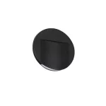   KANLUX 33334 ERINUS LED O B-WW lépcsővilágító lámpa 12V DC 0.8W 12V DC 15lm 3000K IP20 fekete