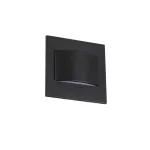   KANLUX 33336 ERINUS LED LL B-WW lépcsővilágító lámpa 12V DC 1.5W 12V DC 30lm 3000K IP20 fekete