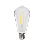   KANLUX 33513 XLED ST64C 7W-NW fényforrás E27 7W 220-240V AC 806lm E27 4000K átlátszó