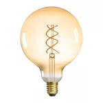   KANLUX 33519 XLED G125 4W-SW fényforrás E27 4W 220-240V AC 250lm E27 1800K borostyán