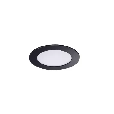 KANLUX 33562 ROUNDA V2LED6W-WW-B lámpa  6W 220-240V AC 270lm 3000K IP44.20 fekete