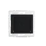   KANLUX 33575 LOGI 02-1600-042 fekete Vakfedél IP20 matt fekete
