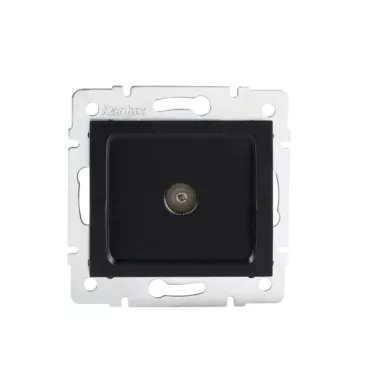 KANLUX 33586 LOGI 02-1300-042 fekete Antenna csatlakozó aljzat matt fekete