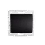   KANLUX 33616 LOGI 02-1050-142 fekete Alternatív kapcsoló (106) 250V AC IP20 matt fekete
