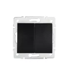   KANLUX 33617 LOGI 02-1010-142 fekete Csillárkapcsoló (105) 250V AC IP20 matt fekete