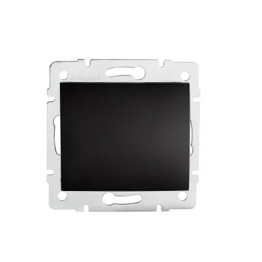 KANLUX 33619 LOGI 02-1070-142 fekete Kereszt váltó kapcsoló (107) 250V AC IP20 matt fekete