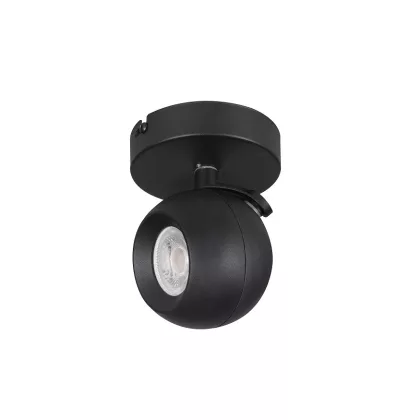 KANLUX 33671 GALOBA EL-1O B lámpa fali-mennyezeti lámpa max 35W 220-240V AC GU10 IP20 feke