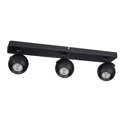   KANLUX 33677 GALOBA EL-3I B lámpa fali-mennyezeti lámpa 3 x max 35W 220-240V AC GU10 IP20 fekete