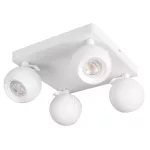   KANLUX 33678 GALOBA EL-4O W lámpa fali-mennyezeti lámpa 4 x max 35W 220-240V AC GU10 IP20 fehér