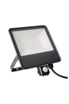 KANLUX 33888 IQ-LED FL-50W-NW-SE reflektor mozgásérzékelővel fekete 50W 6000lm 4000K IP44