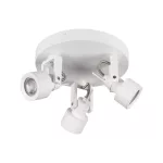   KANLUX 34927 SONDA II EL-3O W lámpa fali-mennyezeti lámpa 3 x max 10W 220-240V AC GU10 IP20 fehér