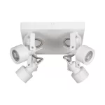   KANLUX 34929 SONDA II EL-4O W lámpa fali-mennyezeti lámpa 4 x max 10W 220-240V AC GU10 IP20 fehér