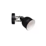   KANLUX 35640 DERATO EL-1O B-SR lámpa E14  max 8W 220-240V AC E14 IP20 fekete / ezüst