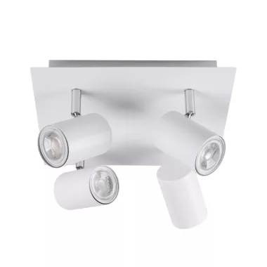 KANLUX 35696 EVALO EL-4O W-SR lámpa GU10  4 x max 10W 220-240V AC GU10 IP20 fehér