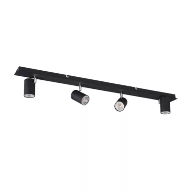 KANLUX 35699 EVALO EL-4I B-SR lámpa GU10  4 x max 10W 220-240V AC GU10 IP20 fekete