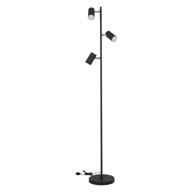 KANLUX 35788 EVALO FL 3xGU10 B-SR lámpa állólámpa 3 x max 10W 220-240V AC GU10 IP20 fekete