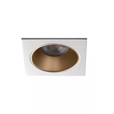 KANLUX 36212 GLOZO DSL G/W dekorációs keret  max 10W 12V AC; 12V DC; 220-240V AC Gx5,3/GU10 IP20 arany / fehér