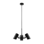   KANLUX 36252 AGZAR C 3xE14 B lámpa függő lámpa 3 x max 5W 220-240V AC E14 IP20 fekete