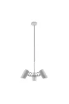 KANLUX 36253 AGZAR C 3xE14 W lámpa függő lámpa 3 x max 5W 220-240V AC E14 IP20 fehér