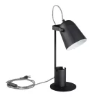   KANLUX 36280 RAIBO E27 B asztali lámpa RAIBO max 5W 220-240V AC E27 IP20 fekete
