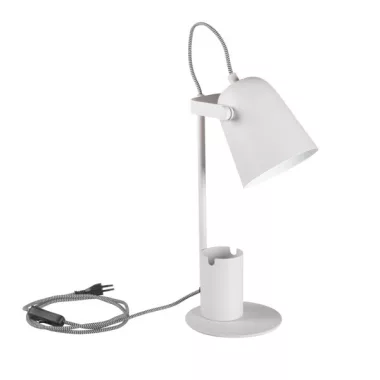 KANLUX 36281 RAIBO E27 W asztali lámpa RAIBO max 5W 220-240V AC E27 IP20 fehér
