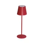   KANLUX 36322 INITA LED IP54 R asztali lámpa  max 1,2W 3,7V DC 18650 ACCU 165lm 3000K IP54 piros