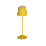   KANLUX 36323 INITA LED IP54 Y asztali lámpa  max 1,2W 3,7V DC 18650 ACCU 165lm 3000K IP54 sárga