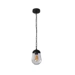   KANLUX 36531 LIEGO 89 PEND B lámpa  max 15W 220-240V AC E27 IP44 fekete