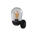   KANLUX 36532 LIEGO EL 28 UP B lámpa  max 15W 220-240V AC E27 IP44 fekete