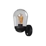   KANLUX 36533 LIEGO EL 28 UP SE B lámpa  max 15W 220-240V AC E27 IP44 fekete