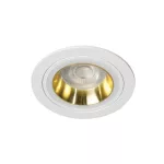   KANLUX 37254 FELINE DSO G/W dek. keret  max 10W 12V AC; 12V DC; 220-240V AC Gx5,3/GU10 IP20 arany / fehér